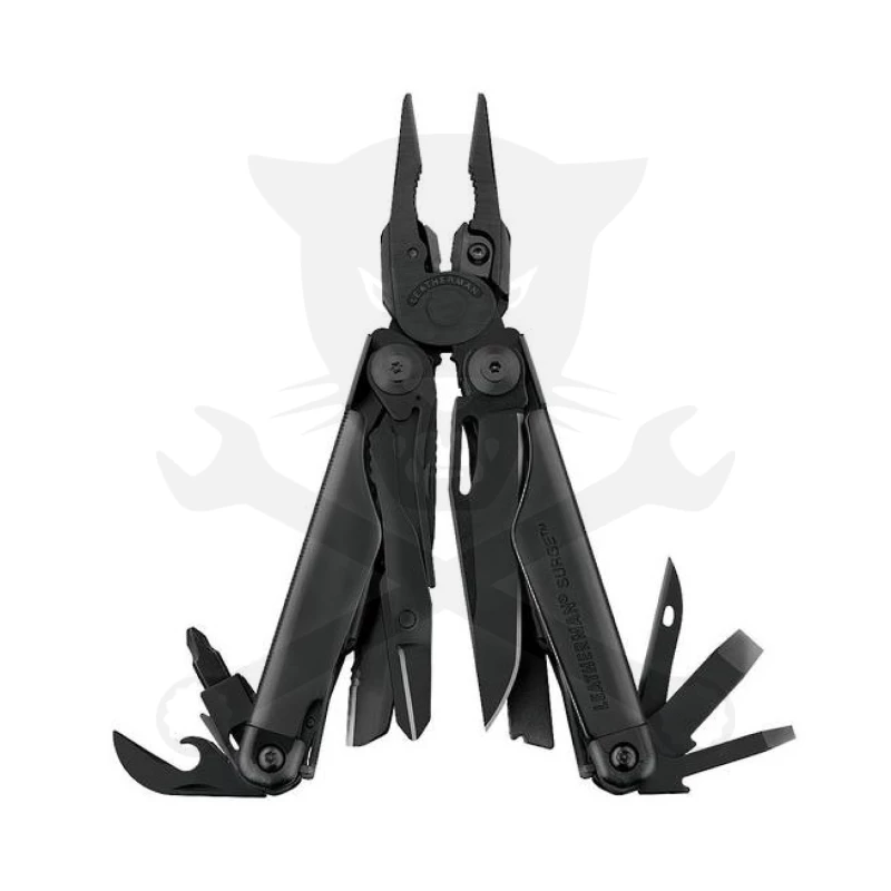 Multifunkciós szerszám Leatherman SURGE Fekete + gyöngy v. fekete -