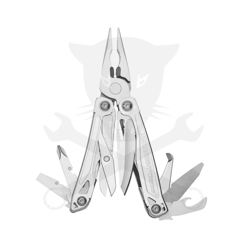 Multifunkciós szerszám Leatherman Wingman króm