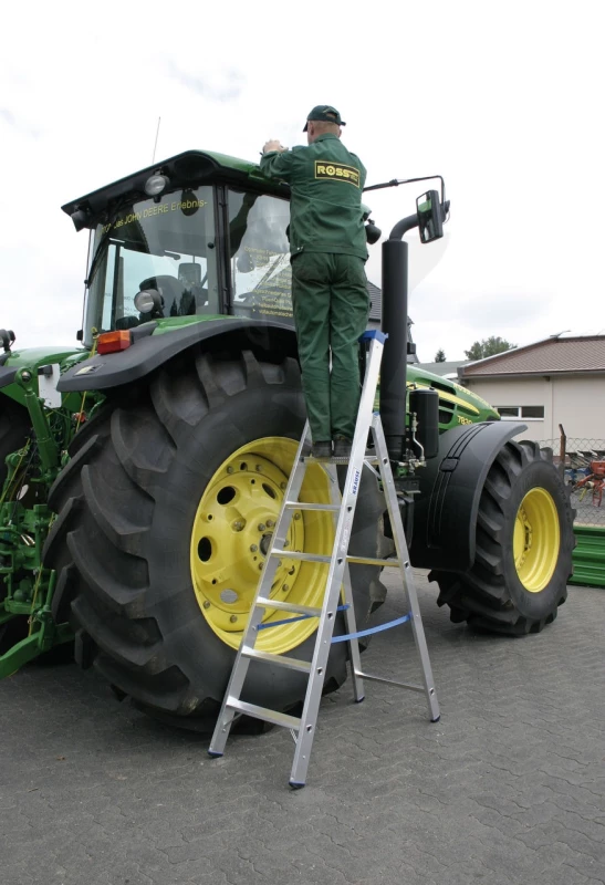 Létra ALU lépcsőfokos álló 1x 6 fokos - Krause STABILO
