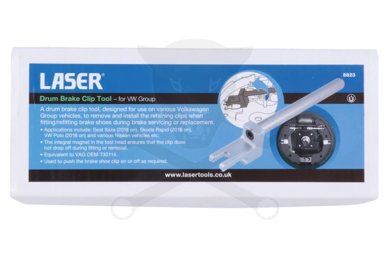 Dobfék fékpofa rugó fogó VW csoport - Laser