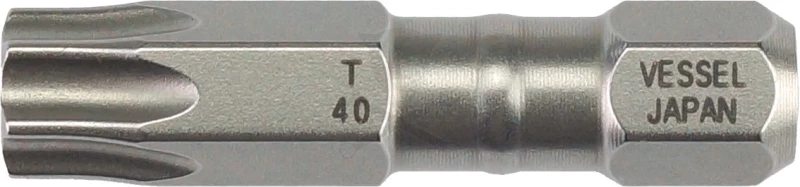 Bit torx 1/4" T40*30 mm - 5 db/doboz - Vessel