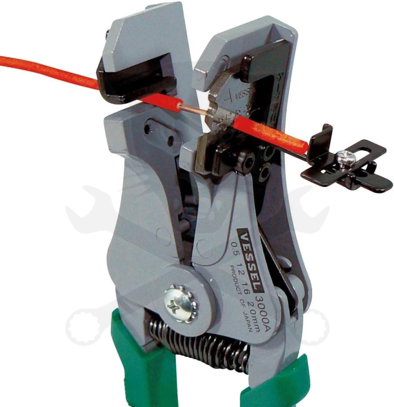 Fogó blankoló automata 0,5/1,2/1,6/2,0 mm2 - ZÖLD - VESSEL 141001 (3000A)