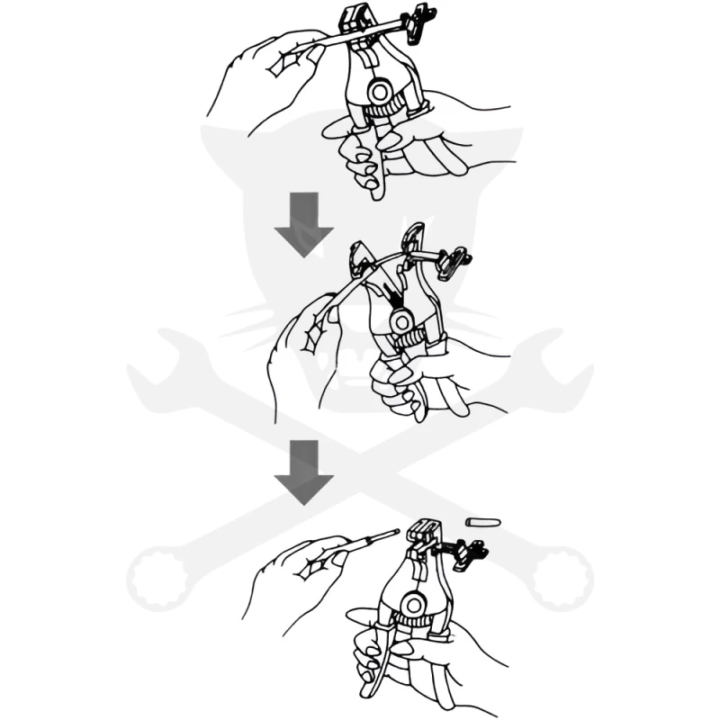 Fogó blankoló automata 0,9/1,25/2,0/3,5/5,5 mm2 - FEKETE - VESSEL 141000 (3000C)
