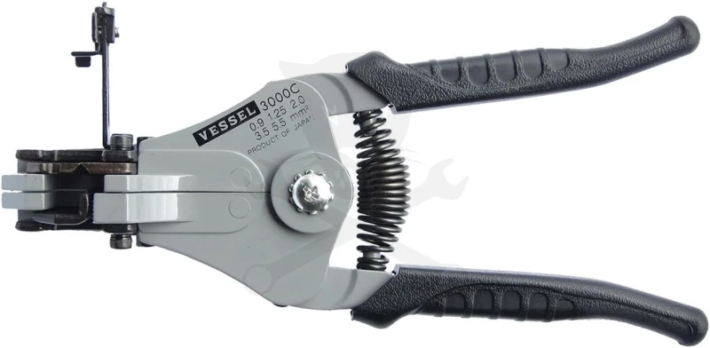 Fogó blankoló automata 0,9/1,25/2,0/3,5/5,5 mm2 - FEKETE - VESSEL 141000 (3000C)