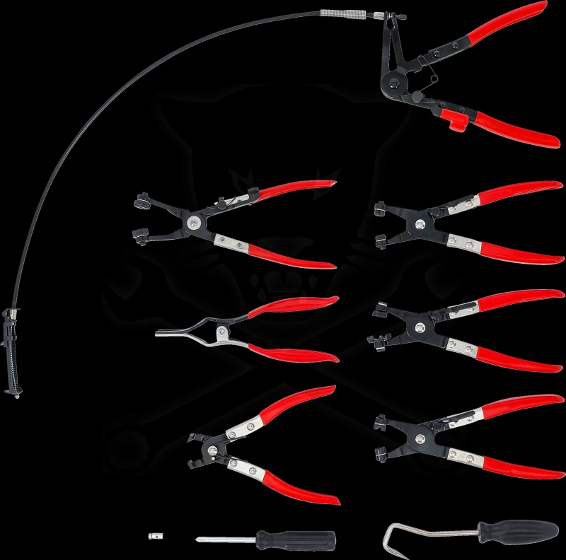 Bilincsfogó készlet 10 darabos - BGS