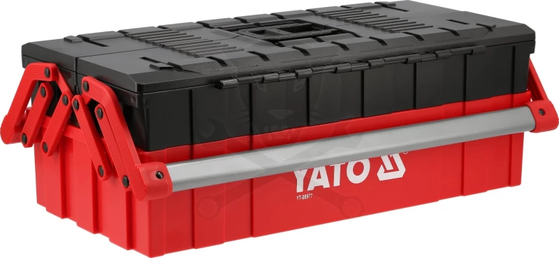 Szerszámos láda harmónika 3 rekeszes 460 mm - műanyag - Yato