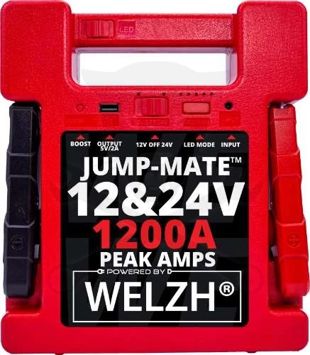 Akkumulátor bikázó-indító (starter) 12/24V - 900A12V / 1200A24V