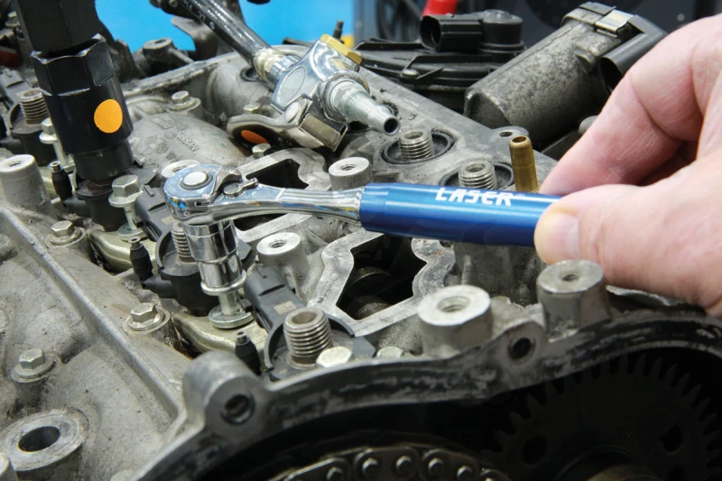 Crowa racsnis kulcs 1/4"+1/4"+3/8" MINI - 3:1-ben Cserélhető fejekkel