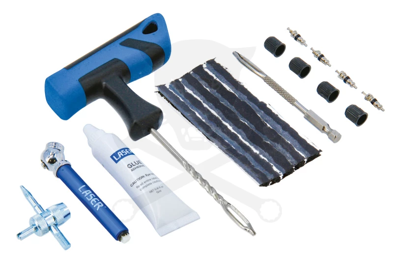 Gumiabroncs defekt javító készlet - Személy/Offroad/Mezőgazd.18 db-os