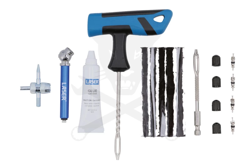 Gumiabroncs defekt javító készlet - Személy/Offroad/Mezőgazd.18 db-os