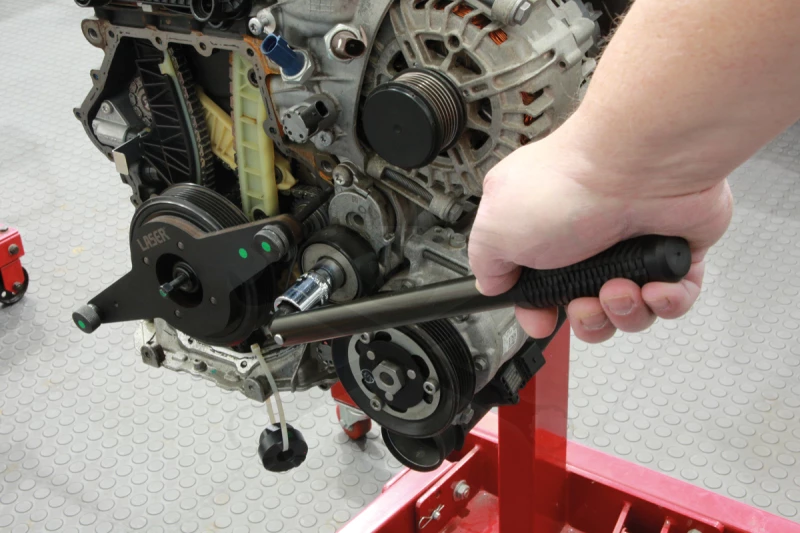 Nyomatékkulcs 120 Nm előre fixen beállított + 17/19mm dugófej - Laser