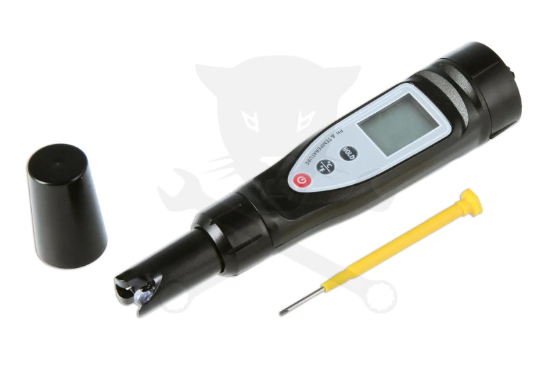 Fagyálló mérő készülék - PH mérő / 0-14 PH - Laser Tools