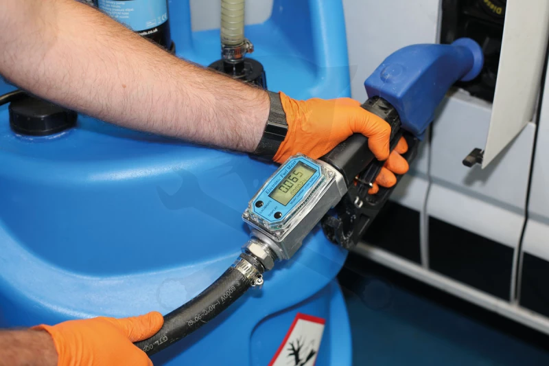 Digitális átfolyásmérő óra - különféle folyadék mérésére - Laser