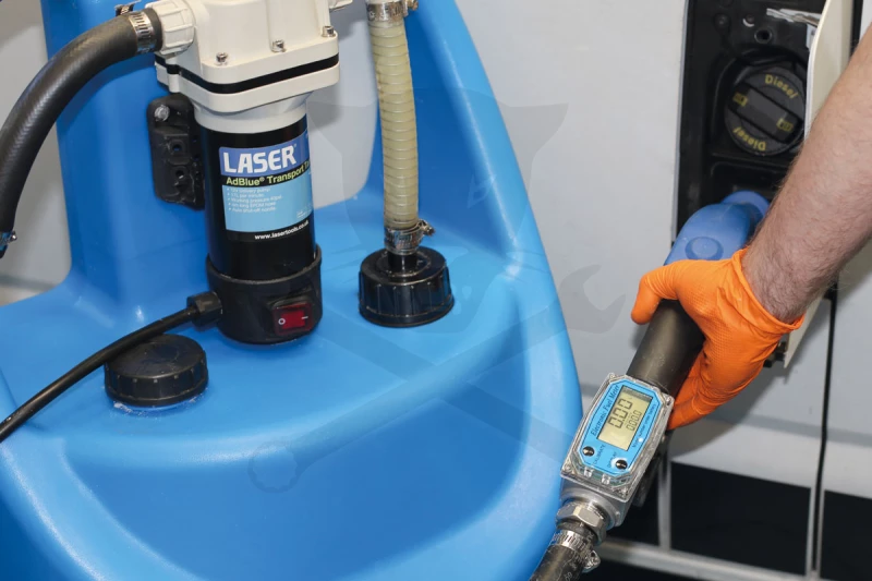 Digitális átfolyásmérő óra - különféle folyadék mérésére - Laser