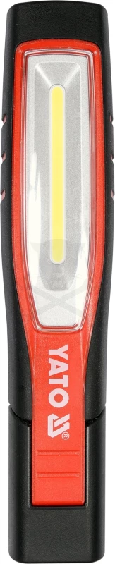 Szerelőlámpa LED COB + 1 ledes dönthető profi akkus szerelőlámpa Yato