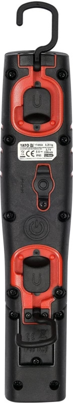 Szerelőlámpa LED COB + 1 ledes dönthető profi akkus szerelőlámpa Yato