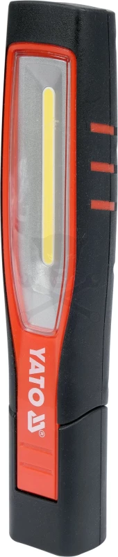 Szerelőlámpa LED COB + 1 ledes dönthető profi akkus szerelőlámpa Yato