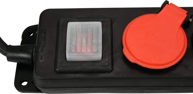 Hosszabbító kábel 3 m - kültéri IP44 gumi kábel 3 x 1.5 mm2x5 3500W