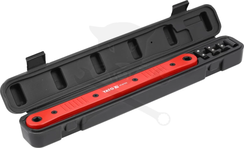 Racsnis hosszabbító - extra lapos, lánchajtással, adapterrel - Yato