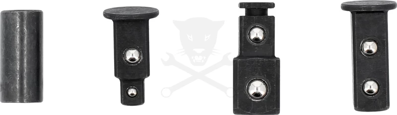 Racsnis hosszabbító - extra lapos, lánchajtással, adapterrel - Yato