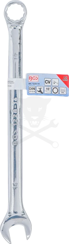 Csillag-villáskulcs extra hosszú kivitel 14 mm - BGS