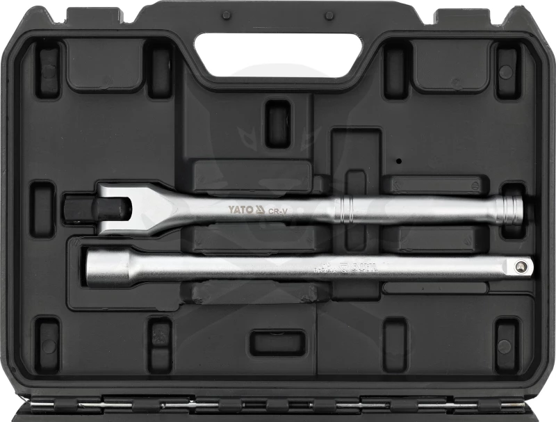 Dugókulcs - crowafej készlet 1/2" 6 lap 10-32 mm 24 db-os - Yato