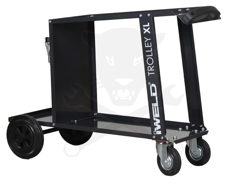 Hegesztőgép kocsi XL erősített max. 80 kg 86/65x32x64cm - IWELD