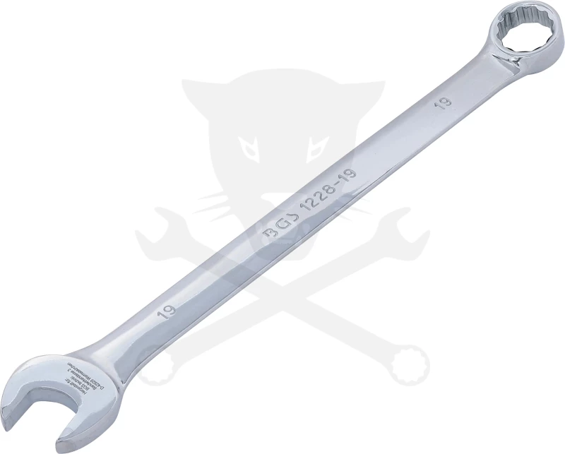 Csillag-villáskulcs extra hosszú kivitel 19 mm - BGS