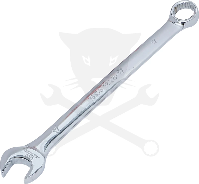 Csillag-villáskulcs extra hosszú kivitel 17 mm - BGS