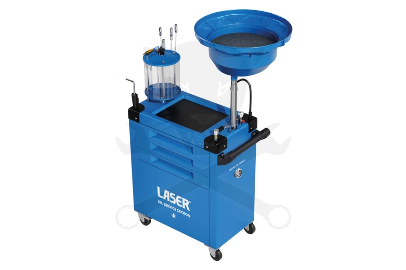 Olaj Szerviz Állomás-hoz Tölcsérszélesítő + Csepegésgátló készlet- Laser