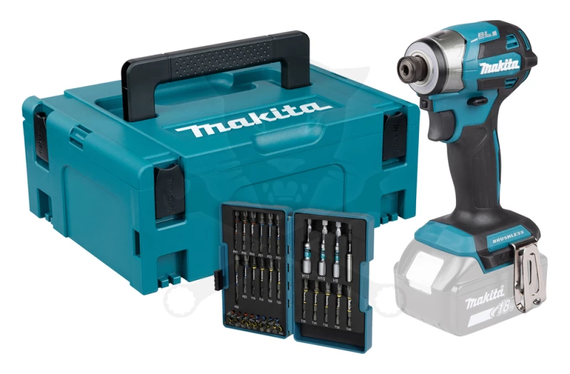 Ütvecsavarozó, akkus 18V 180 Nm 1/4" bit- akku nélkül - Makita