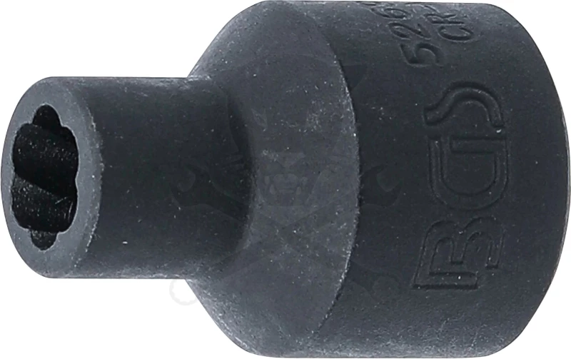 Kerékőr leszedő dugófej 1/2" rövid 8 mm-es - BGS