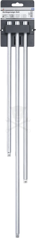 Toldószár készlet1/4",3/8",1/2" 3 darabos - BGS