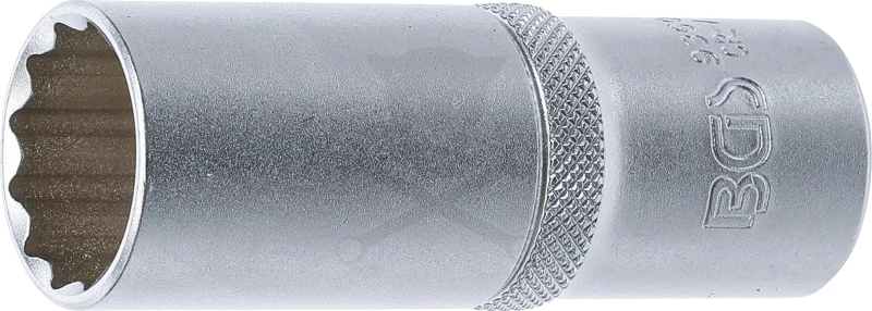 Dugókulcs - crowafej 1/2" 12 szög hosszú 21 mm BGS