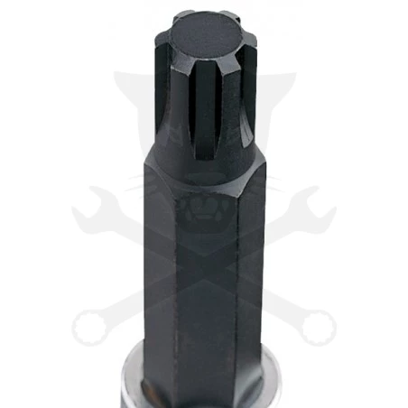 Rátűzőkulcs - crowa+bit 1/2" RIBE - M10,5 x 100 mm - King Tony