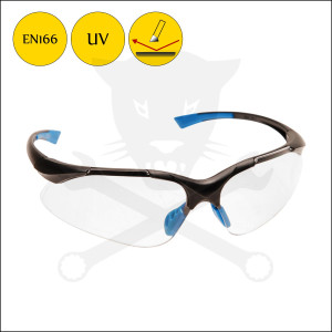 Védőszemüveg - víztiszta - UV, EN166 BGS