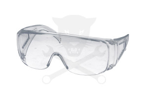 Védőszemüveg - VISITOR - víztiszta, oldalsó védelemmel EN 166 - Laser