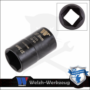Kerékanyakulcs kétfejű 1/2" 27-27,5 mm - króm kupakokhoz - Welzh