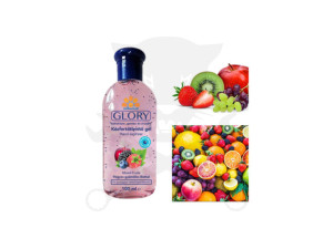 Kézfertőtlenítő gél - antibakteriális -  50 ml - Glory Vegyes Gyümölcs