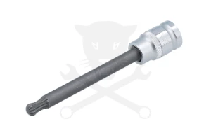 Rátűzőkulcs - crowa+bit 1/2" XZN - Spline M10 x 140 mm BGS