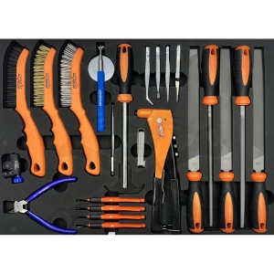 Tálcás SP Tools "M" Lakatos szerszám készlet 23 db-os