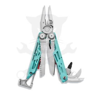 Multifunkciós szerszám Leatherman SIGNAL Aqua Stainless + övtok -