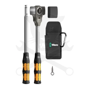 Crowa racsnis kulcs 1/2" toldható készlet 341-682 mm - Koloss - Wera