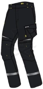 Nadrág lángálló hegesztőnadrág MW2000 L-es Fekete - ESAB