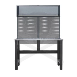 Műhelybútor SP SERIES Alsó rész: SATUPAD Keményfa munkalap+hátf+szek