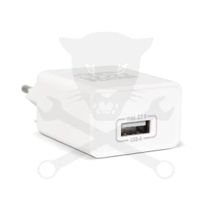 Hálózati USB töltő adapter 230V - 5V 2.1A szabvány USB kábelhez