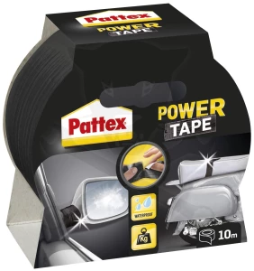 Ragasztó szalag POWER TAPE 10m fekete - Pattex