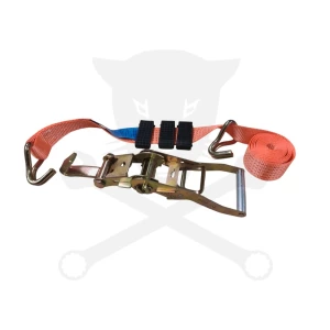 Jármű rögzítő tréleres gumis racsnis heveder, spanifer - 4 tonna