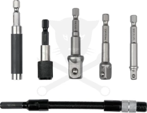 Adapter készlet 1/4"-3/8"-1/2"-1/4" 6 db-os készlet - Yato