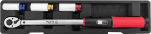 Nyomatékkulcs 40-220 Nm 1/2" - jobbos-balos + dugó készlet - Yato